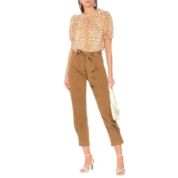 Ulla JohnsonCarmen High-Rise Jeans in Teak